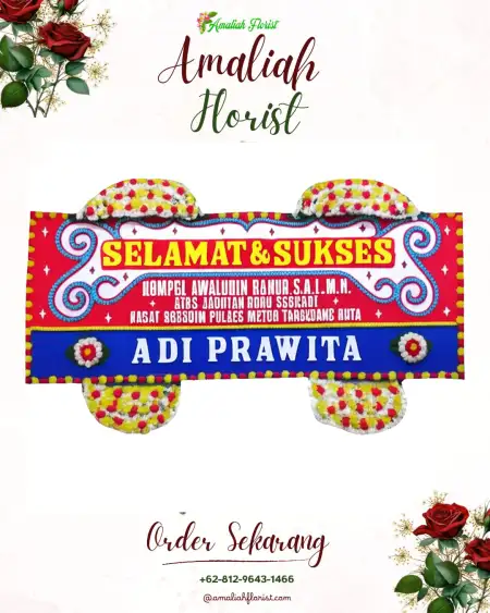 Papan Bunga Ucapan Selamat Aek Ledong