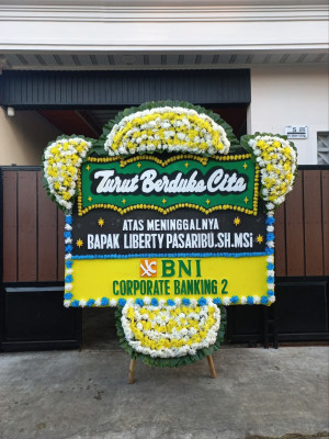 Papan Bunga Duka di Aek Ledong