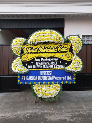 Papan Bunga Duka di Aek Ledong