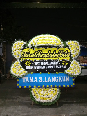 Papan Bunga Duka di Aek Ledong