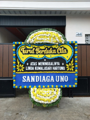 Papan Bunga Duka di Aek Ledong