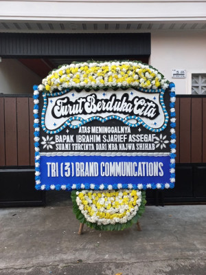 Papan Bunga Duka di Aek Ledong